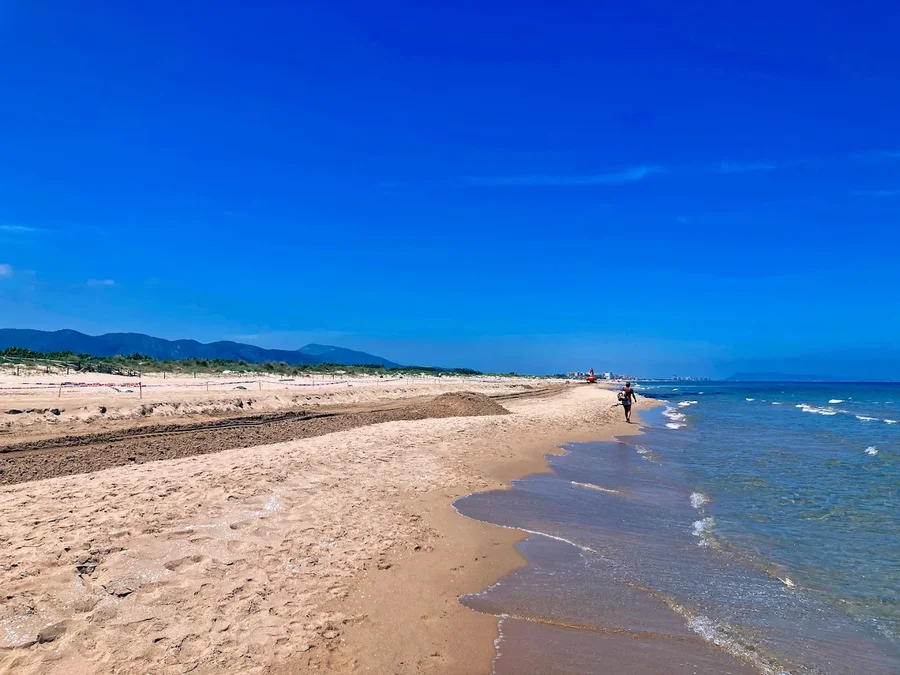 Playa de l'Auir: La Playa Virgen de Gandía
