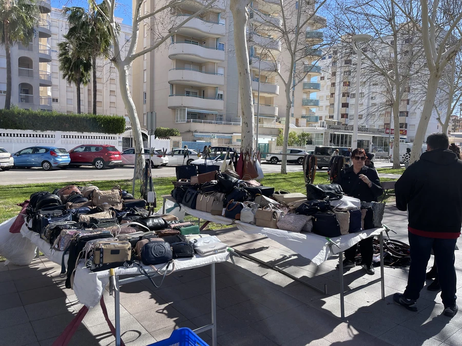 Bolsos del mercadillo