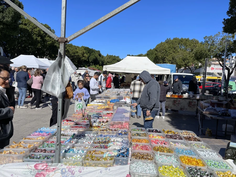 Dulces del mercadillo