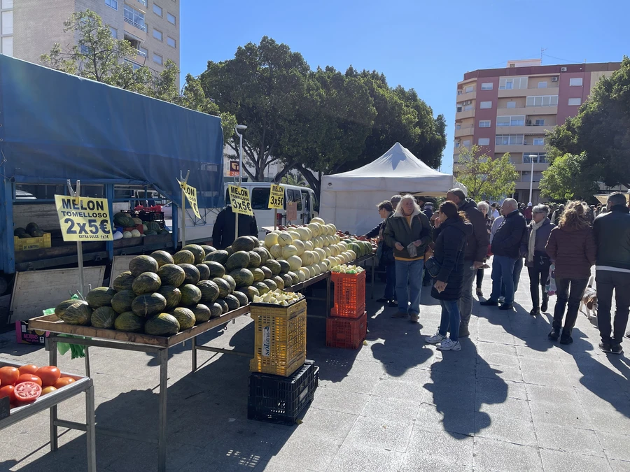 Fruta del mercadillo
