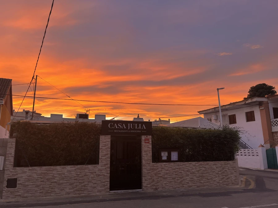restaurante casa julia playa venecia